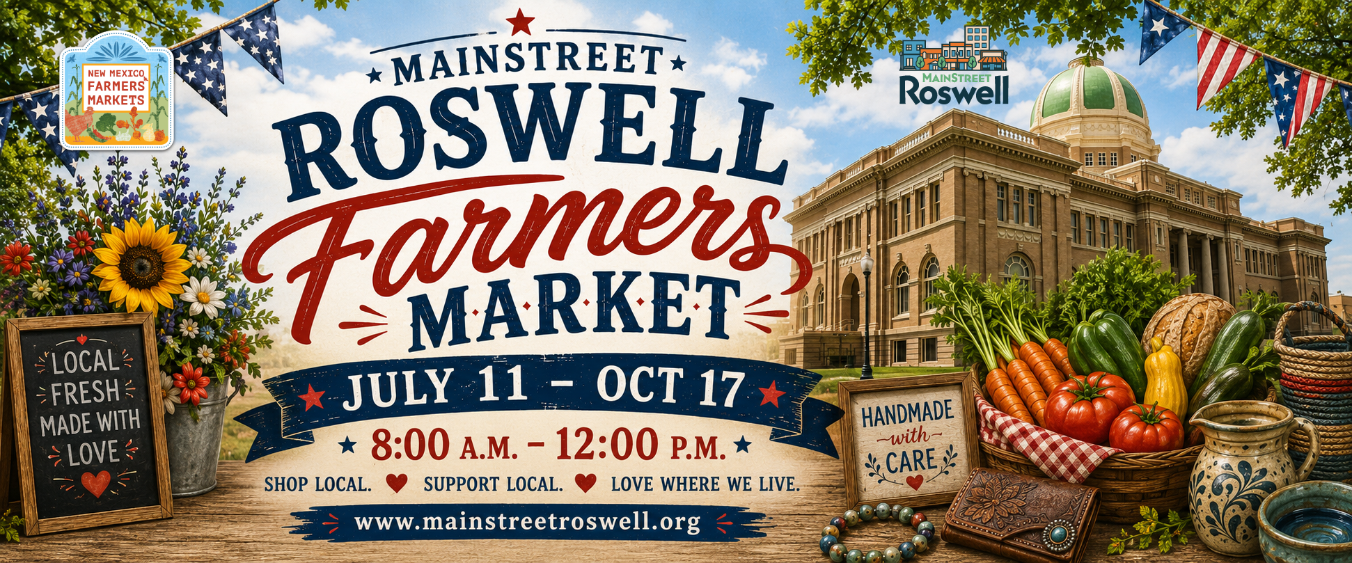 2026 farmers market header